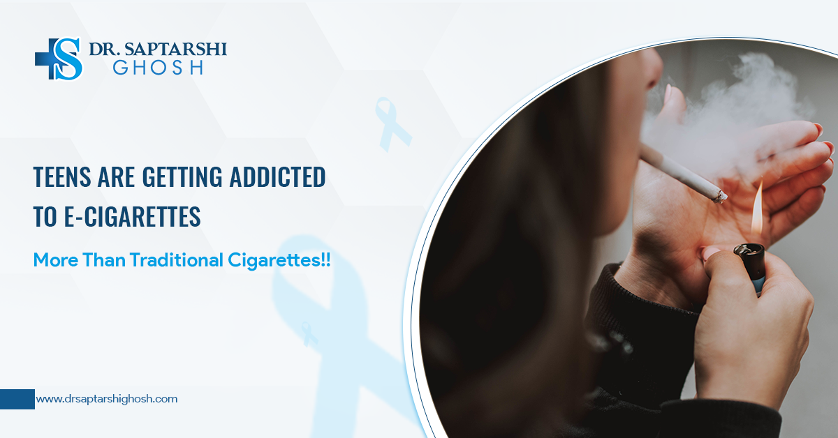 Teens Are Getting Addicted To E-Cigarettes More Than Traditional Cigarettes!!