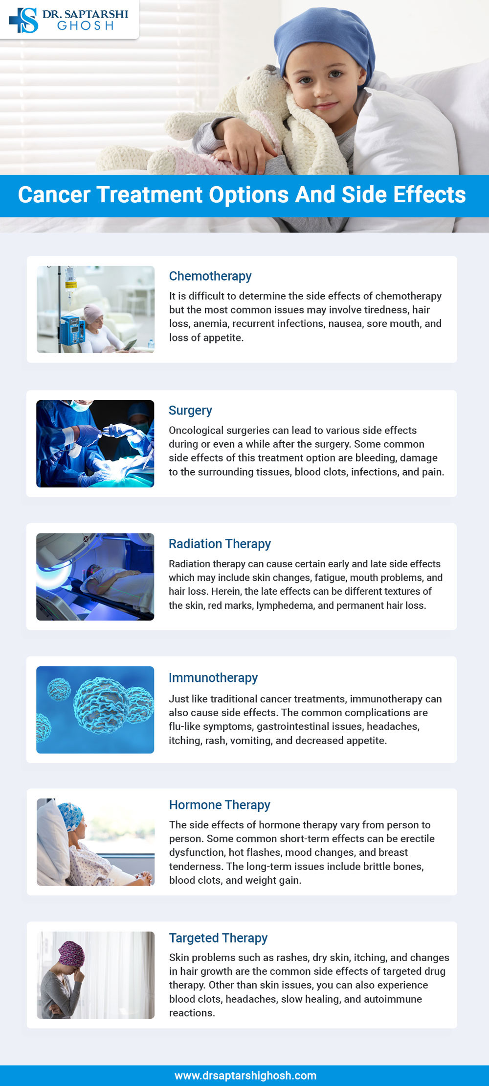 Cancer Treatment Options and Side Effects