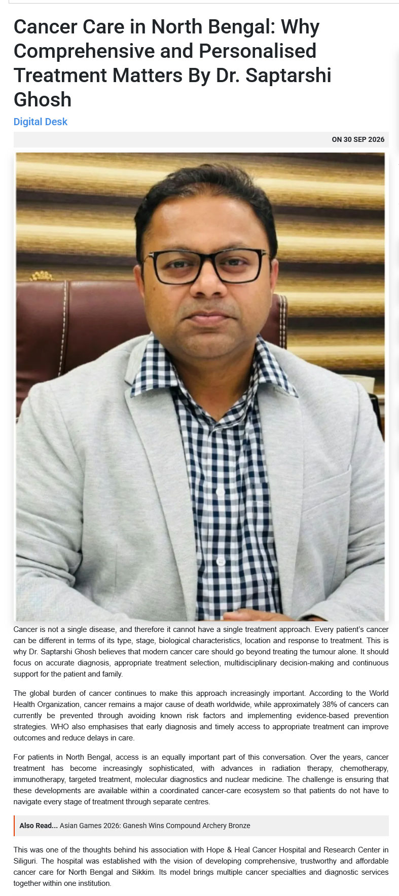 Published in Dainik Jagran Publication